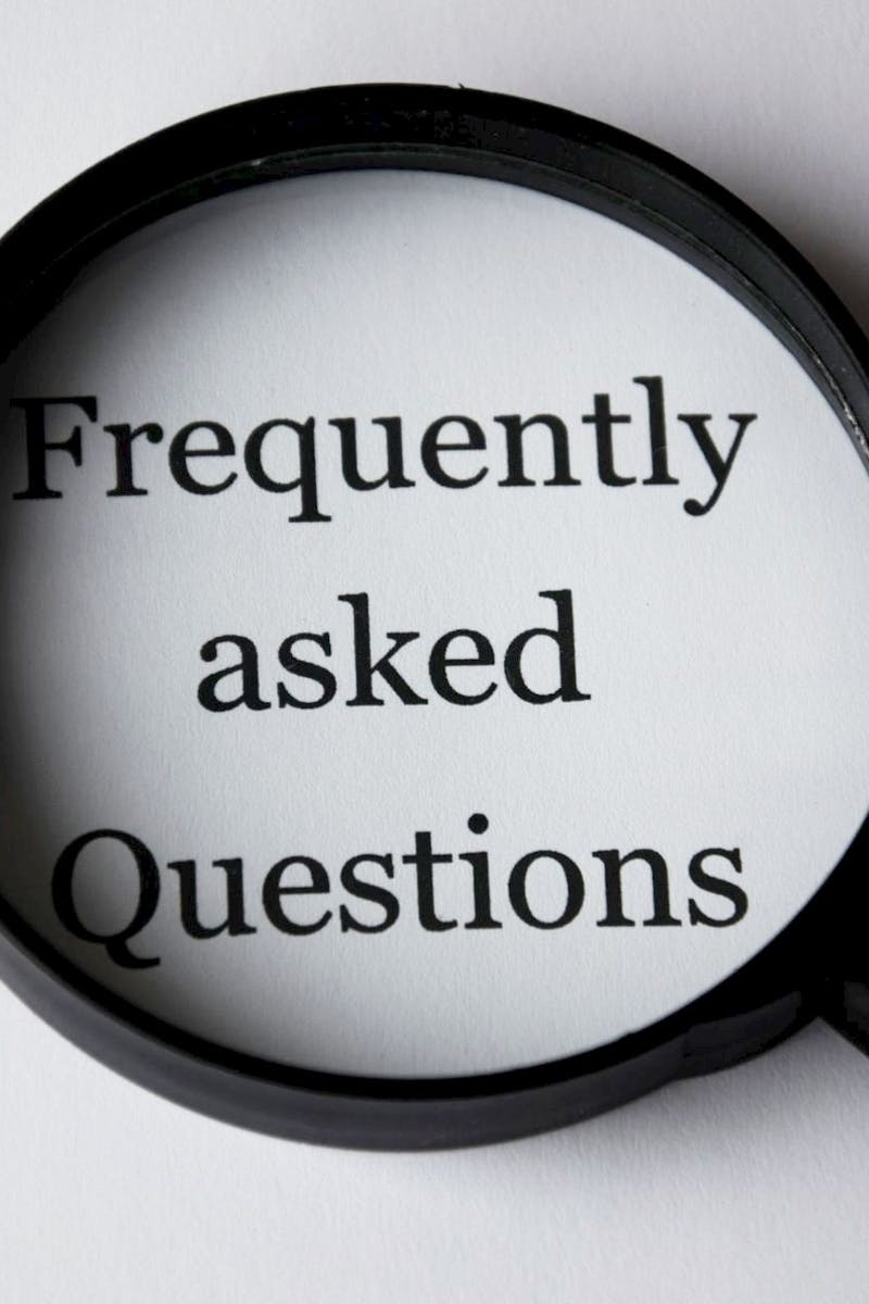 Close-up of a magnifying glass focusing on the phrase 